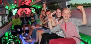 limousine Service With Kids Birthday Party